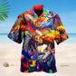 Moose Colorful Painting Art – Hawaiian Shirt