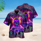 Skull 80s Retro Style - Hawaiian Shirt