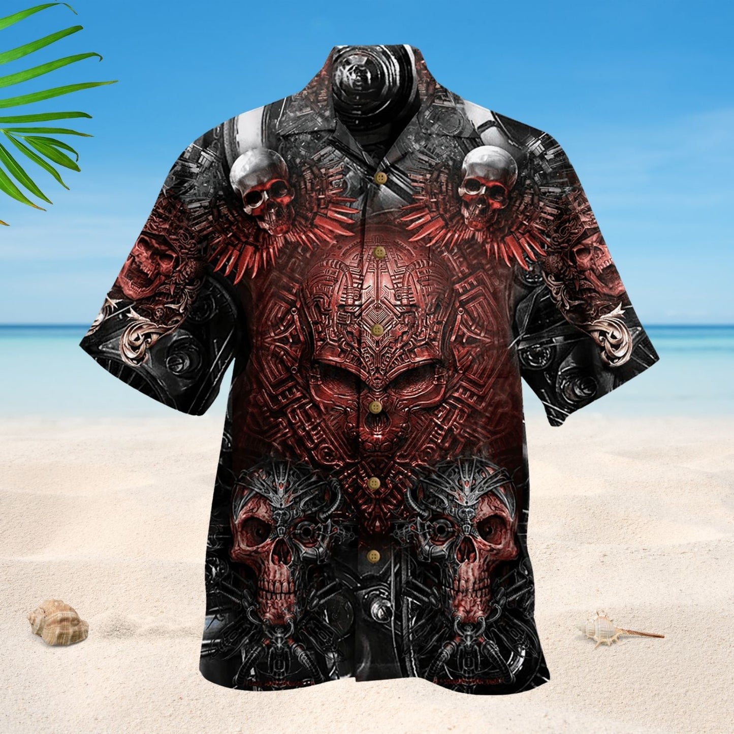 Skull Boss Cool Style – Hawaiian Shirt