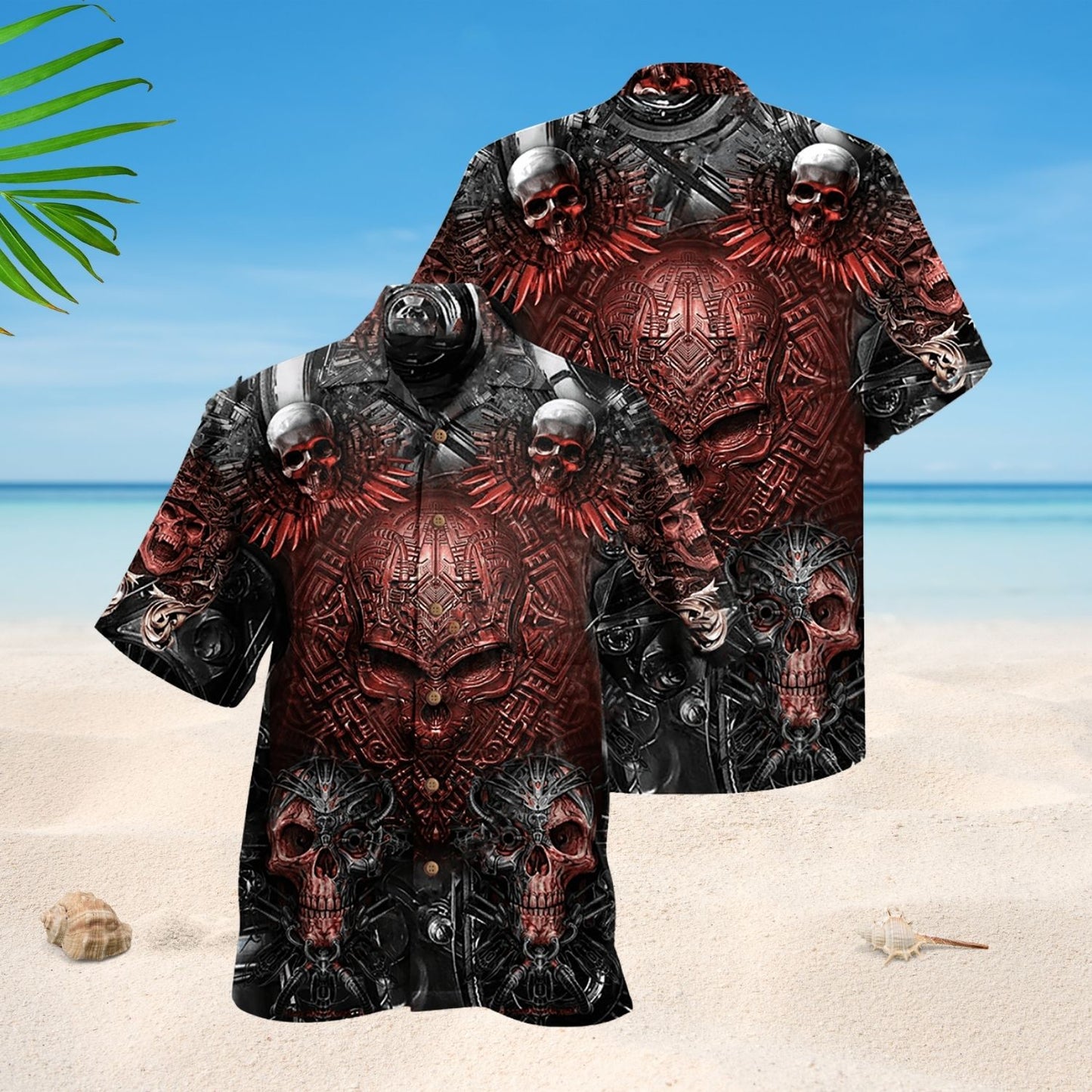 Skull Boss Cool Style – Hawaiian Shirt