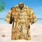 Golden Saxophone Retro Music Lover - Hawaiian Shirt