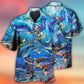 Dolphin And Mermaid Blue Ocean Love – Hawaiian Shirt