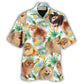 Pomeranian Dog Banana Fun Art – Hawaiian Shirt