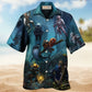 Deep Sea Diving Underwater Art - Hawaiian Shirt