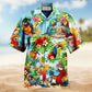 Parrot Love Life Happiness – Hawaiian Shirt