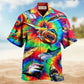 Shark Rainbow Style Cool Art – Hawaiian Shirt
