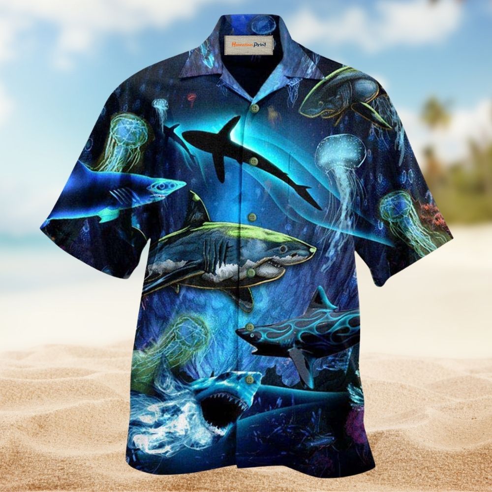Shark Deep Ocean Special Art – Hawaiian Shirt