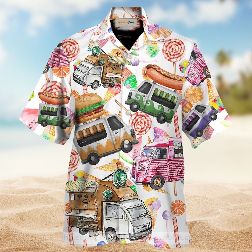 Food Truck Life Is Better – Hawaiian Shirt