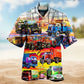 Truck Driver Life Enjoy The Ride – Hawaiian Shirt