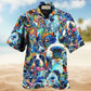 Dog Lover Delight Colorful Art Design – Hawaiian Shirt