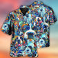 Dog Lover Delight Colorful Art Design – Hawaiian Shirt