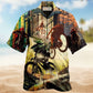 Never Underestimate A Mountain Biker – Hawaiian Shirt