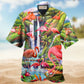 Flamingo Beautiful Landscape - Hawaiian shirt