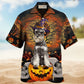 Halloween Schnauzer Cute Dog Theme – Hawaiian Shirt