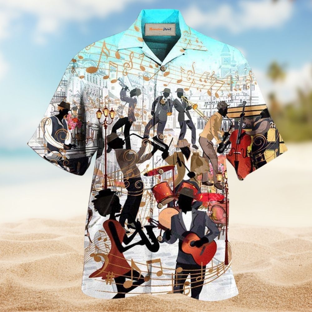 All You Need Is Jazz Music Art – Hawaiian Shirt