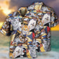 Cute Kitten Adorable Cat Art – Hawaiian Shirt