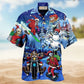Christmas Merry Christmas With Skull - Hawaiian Shirt