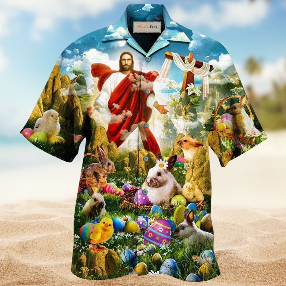 Easter Jesus Is Risen Celebration – Hawaiian Shirt