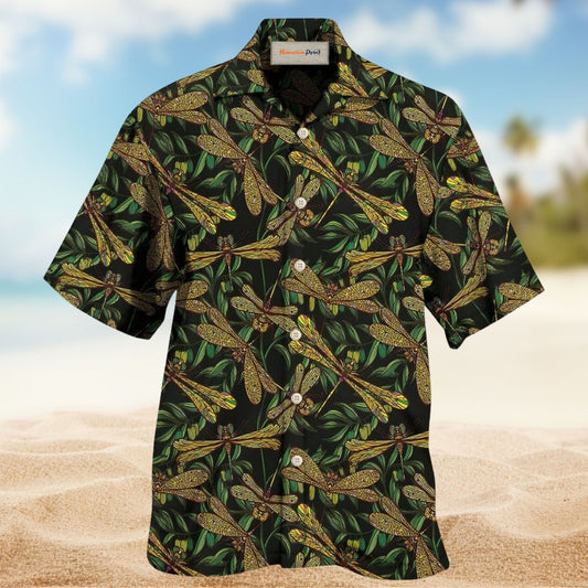 Dragonfly Always With Me Inspirational Art – Hawaiian Shirt