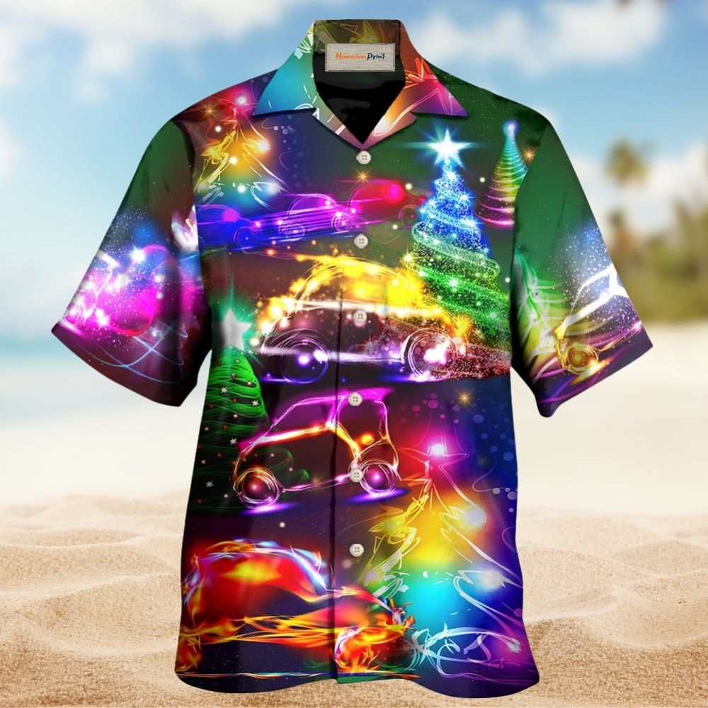 Christmas Car Merry Everything Holiday - Hawaiian Shirt
