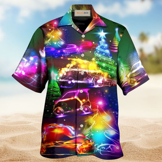 Christmas Car Merry Everything Holiday - Hawaiian Shirt