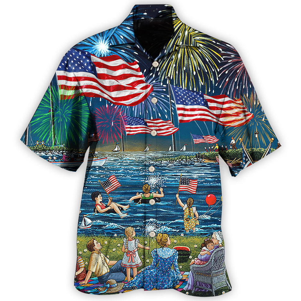 Independence Day Fun Celebration – Hawaiian Shirt