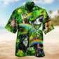 Irish Cats Shamrock Edition – Hawaiian Shirt