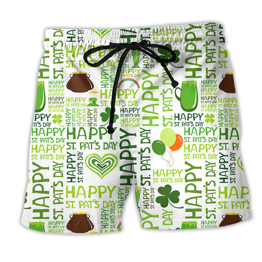 Irish Saint Patrick’s Day Style – Beach Short