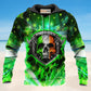 Irish Honor Brotherhood Skull - 3D Hoodie
