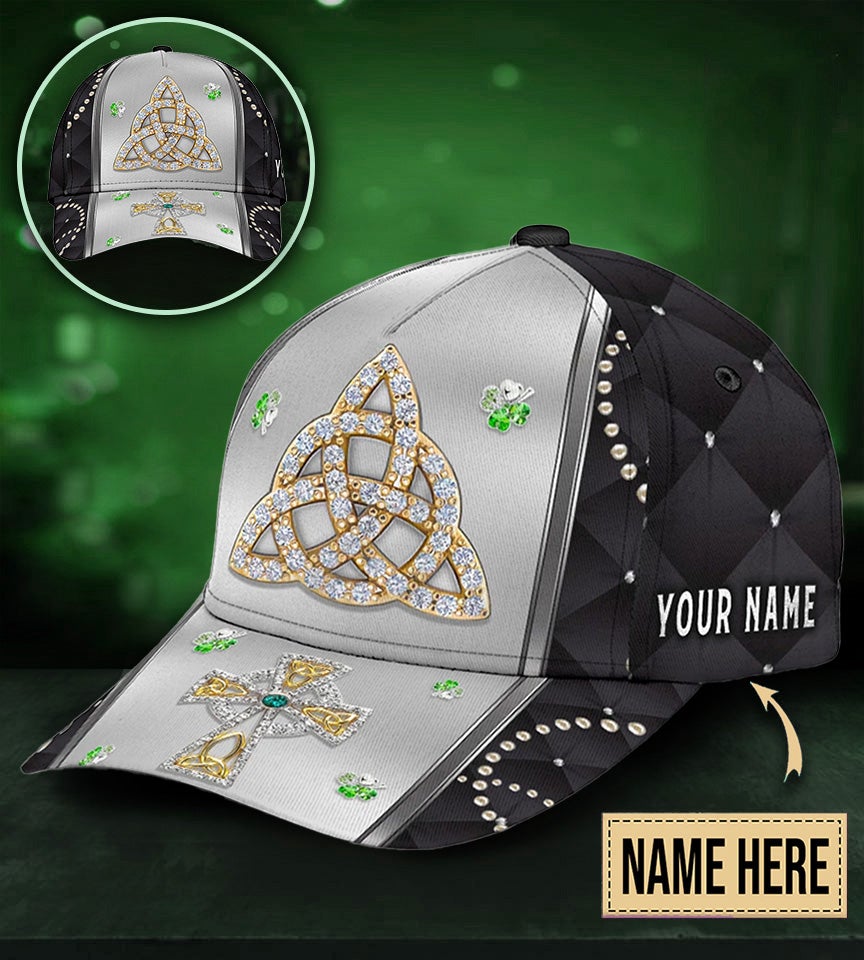 Irish Jewelry Style Personalized – Classic Cap