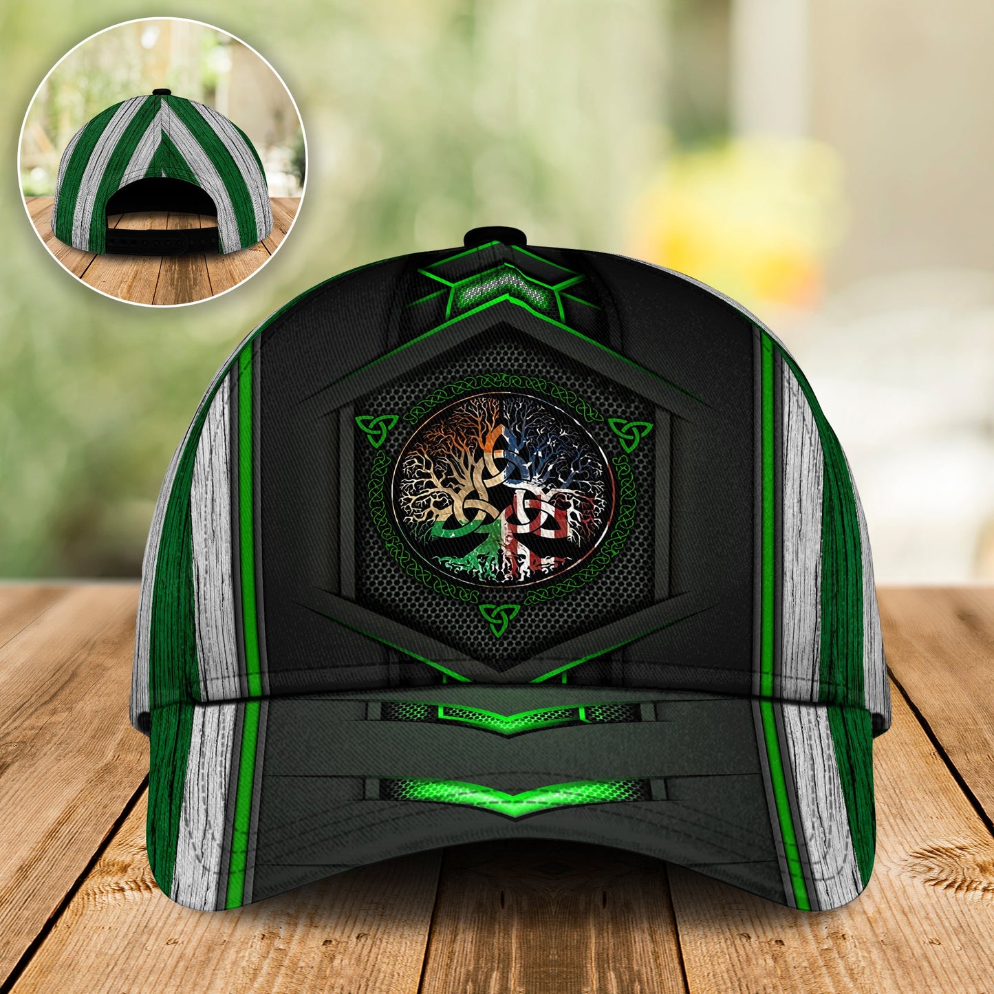 Irish Yggdrasil Green Style – Classic Cap