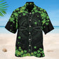 Irish Clover American Flag Style – Hawaiian Shirt