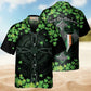 Irish Clover American Flag Style – Hawaiian Shirt