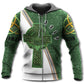 Irish Green Lucky Life Style - 3D Hoodie