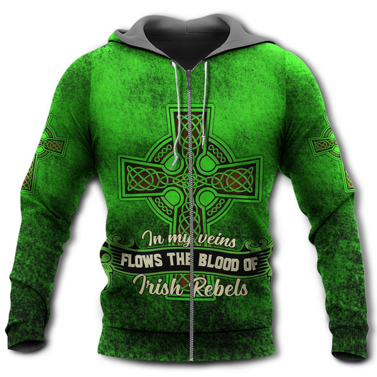 Irish Heritage Pride Style - 3D Hoodie