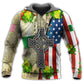 Irish By Blood American By Birth Patriot By Choice - 3D Hoodie