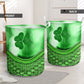 Irish Shamrock Rattan Teaxture - Laundry Basket - Owls Matrix LTD