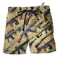 Beach Short / Adults / S Gun It's All About Guns - Beach Short - Owls Matrix LTD