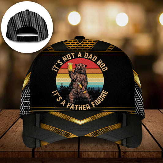 Father Figure Bear Personalized – Classic Cap