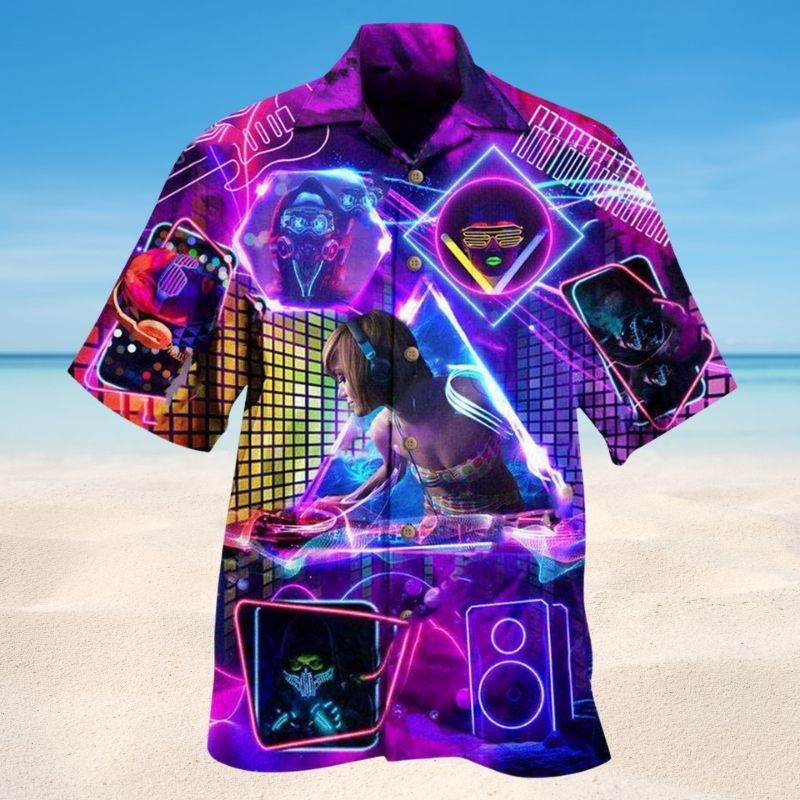 Music It's More Than Neon Edition - Hawaiian Shirt