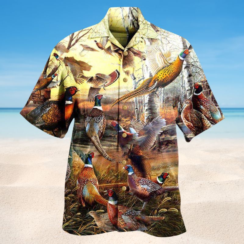 Its Time For Pheasant Hunting Edition – Hawaiian Shirt