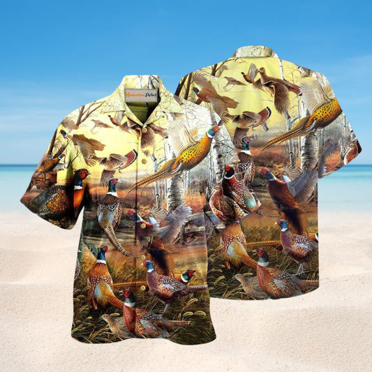 Its Time For Pheasant Hunting Edition – Hawaiian Shirt