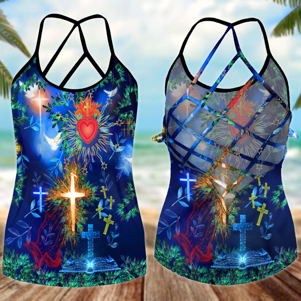 Jesus Save My Life 1 – Hollow Tank Top