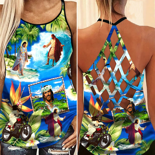 Jesus Save My Life 2 – Hollow Tank Top
