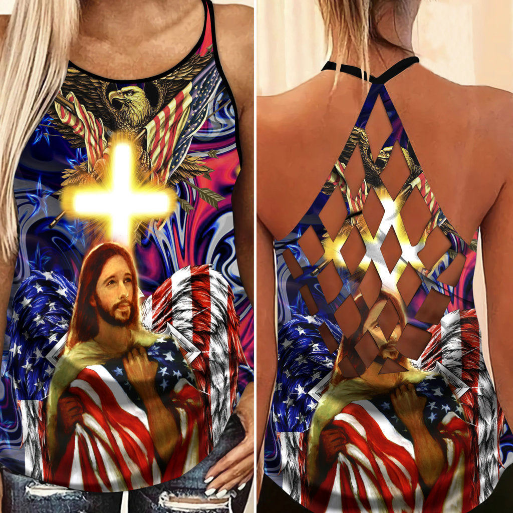 Jesus Save My Life 8 – Hollow Tank Top