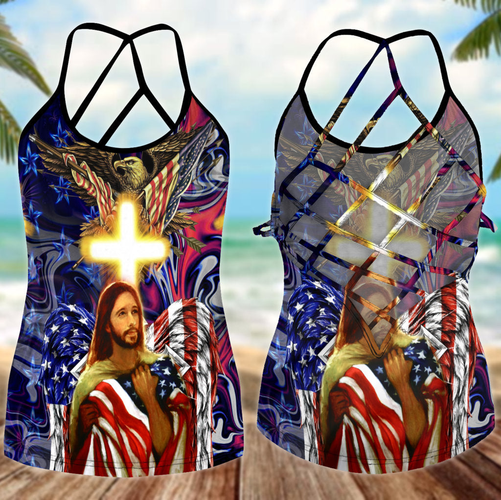 Jesus Save My Life 8 – Hollow Tank Top