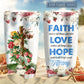 Jesus Faith Love And Hope Personalized 20 Oz Tumbler