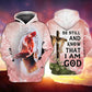 Be Still And Know Faith Quote – 3D Hoodie