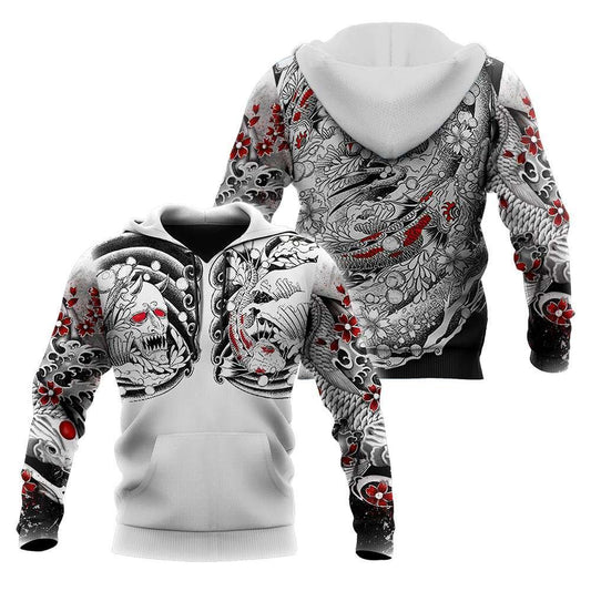 Japanese Art Tattoo Style – 3D Hoodie