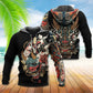 Japanese Oni Mask Tattoo Art - 3D Hoodie